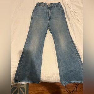 Doen Melody Jean High Rise Flare size 27 - worn once